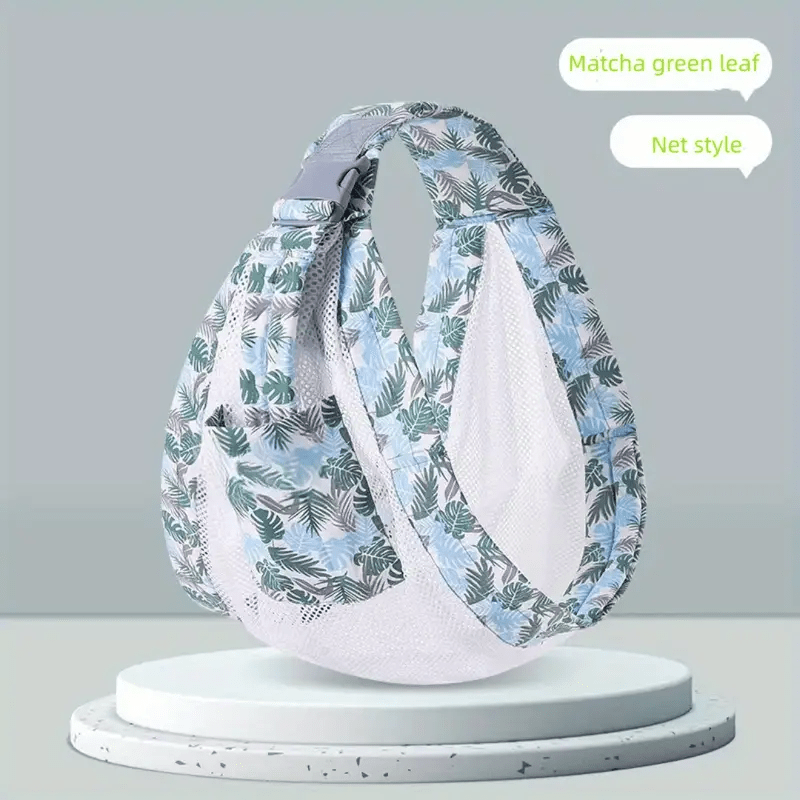 Newborn Baby Carrier Lightweight One Shoulder Summer Breathable Net