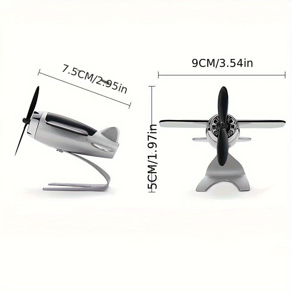Solar Airplane Men's Car Decoration & Gift - Car Interior Accessories