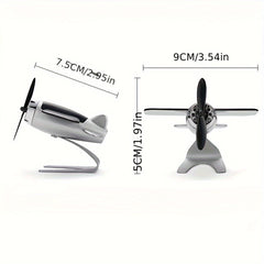 Solar Airplane Men's Car Decoration & Gift - Car Interior Accessories