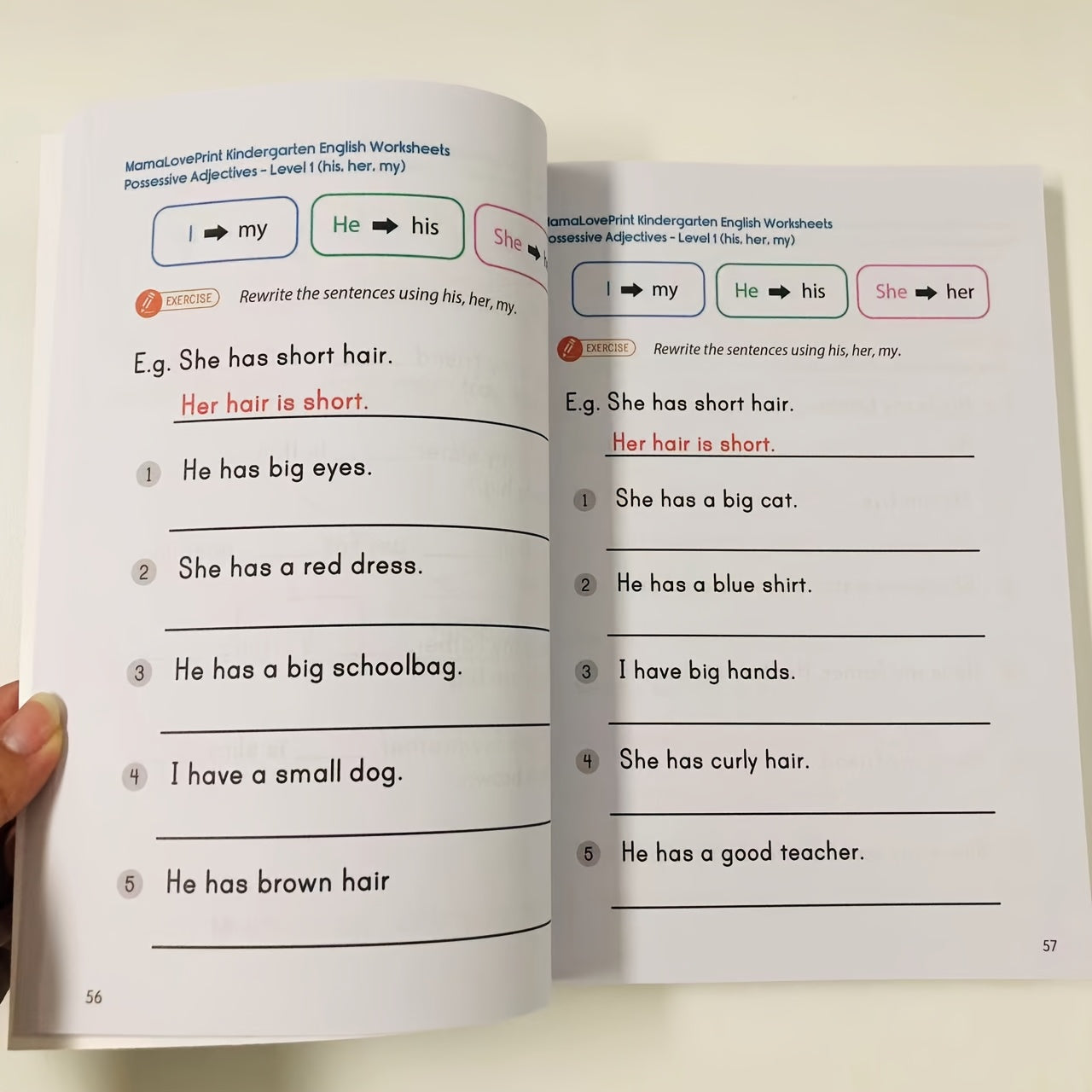 English Grammar Workbook for Kids - Interactive Study Guide with Fun Activities