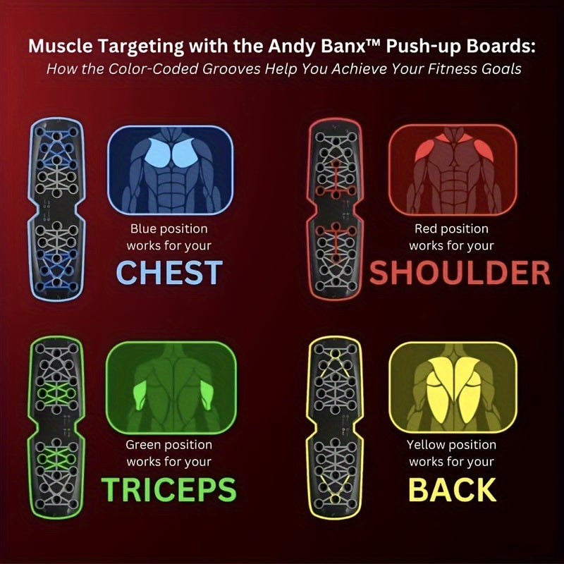 Multifunctional Folding Push-up Board for Home and Gym Workouts