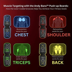 Multifunctional Folding Push-up Board for Home and Gym Workouts
