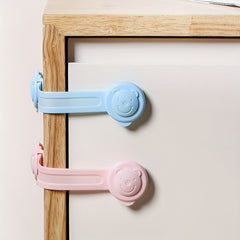 Baby Anti-pinch Hand Drawer Lock Child Safety Bear Head Lock