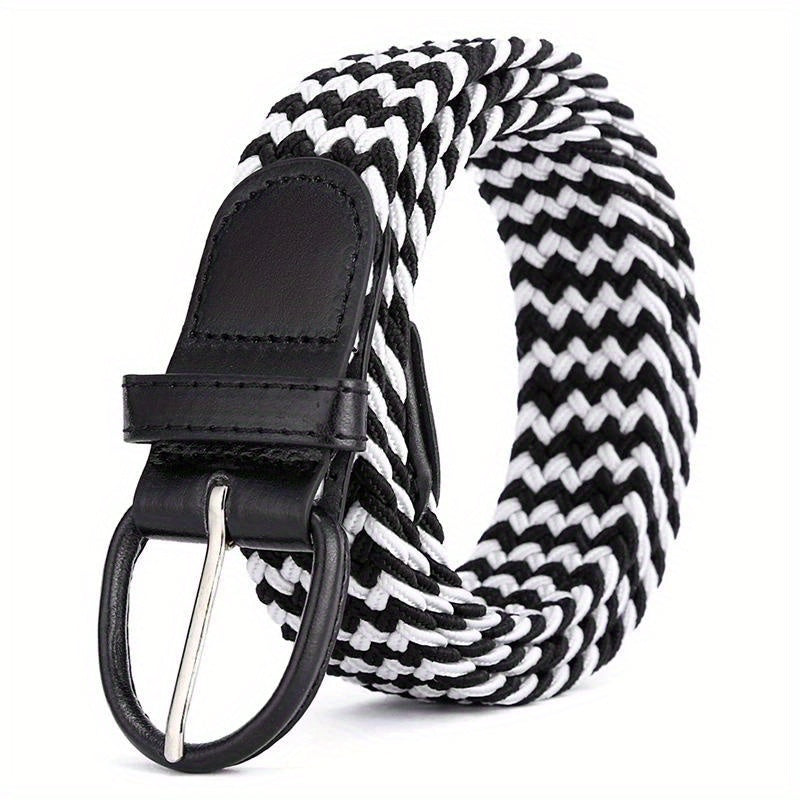 Youth Elastic Twill Weave Belt Casual Quick-drying Breathable