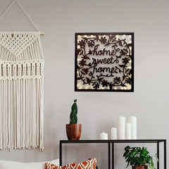 Wooden Flower Series LED Hanging Wall Night Light Lamp