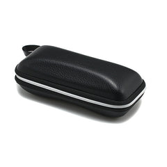 PU Leather Glasses Cases Anti Pressure Zipper Sports Sunglasses Box