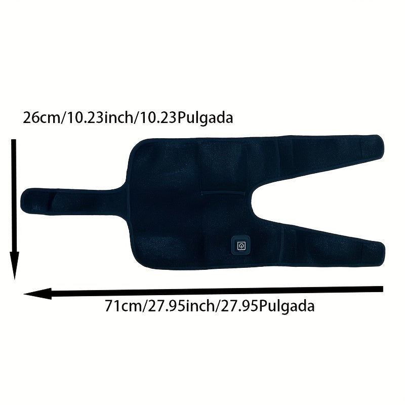 Heated Knee Brace Vibration Massager 3-In-1 Shoulder Elbow Pads