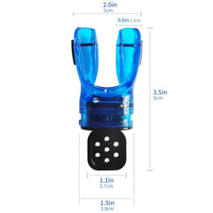 Hiturbo Silicone Diving Mouthpiece for Secure Regulator Use