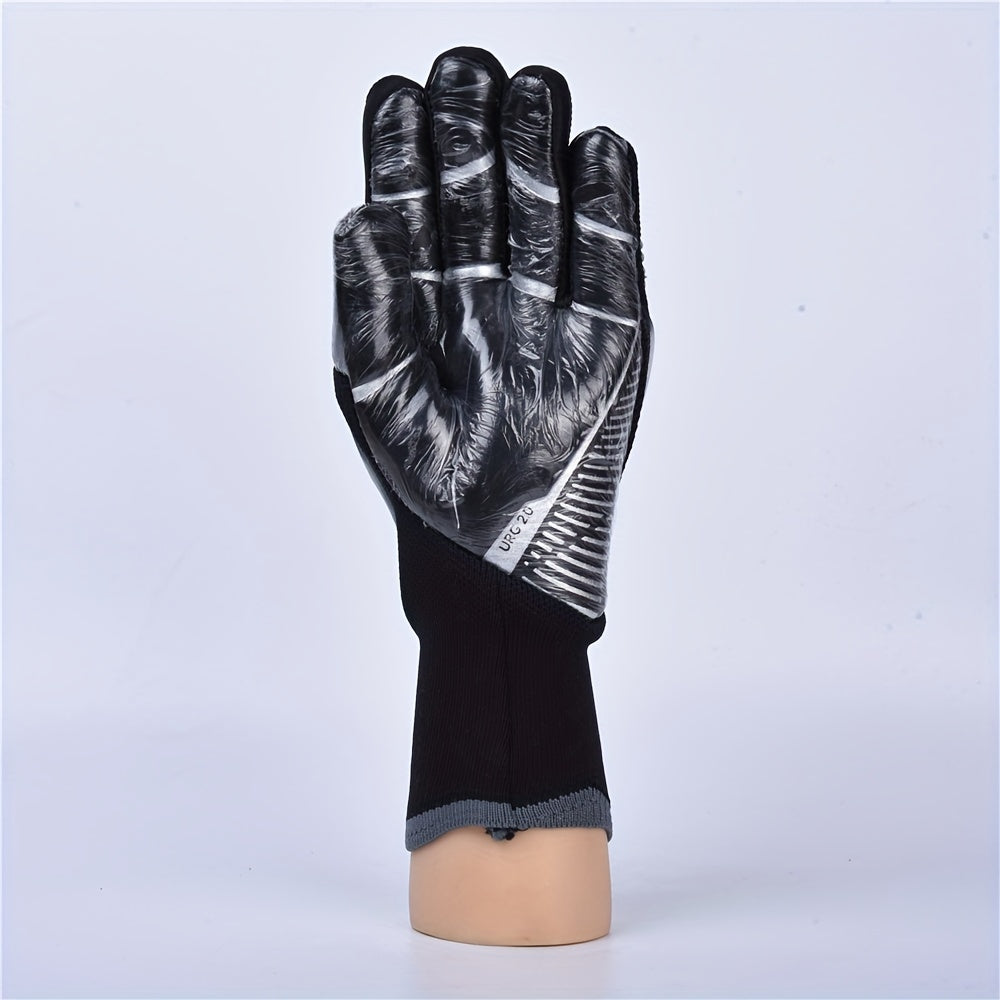 Latex Football Goalkeeper Gloves Thickened Comfortable Durable Anti-slip