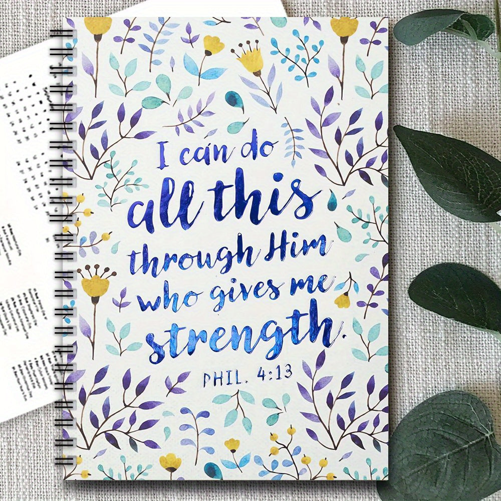 Inspirational Spiral Notebook Journal School Office Supplies
