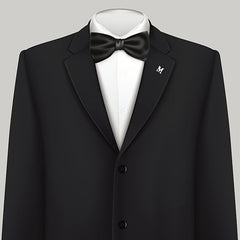 Men's Monogram Brooch Shirt Collar Pin