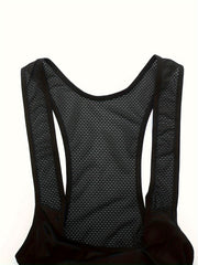 Men's Cycling Bib Shorts with Padding, Moisture Wicking for Comfort on Bike