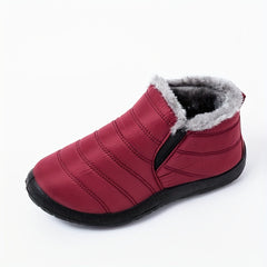 Women's Waterproof Snow Shoes Warm Winter Ankle Shoes