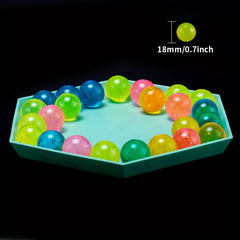 20pcs 19mm Rubber Bouncy Balls for Kids Sports Games Toy Balls