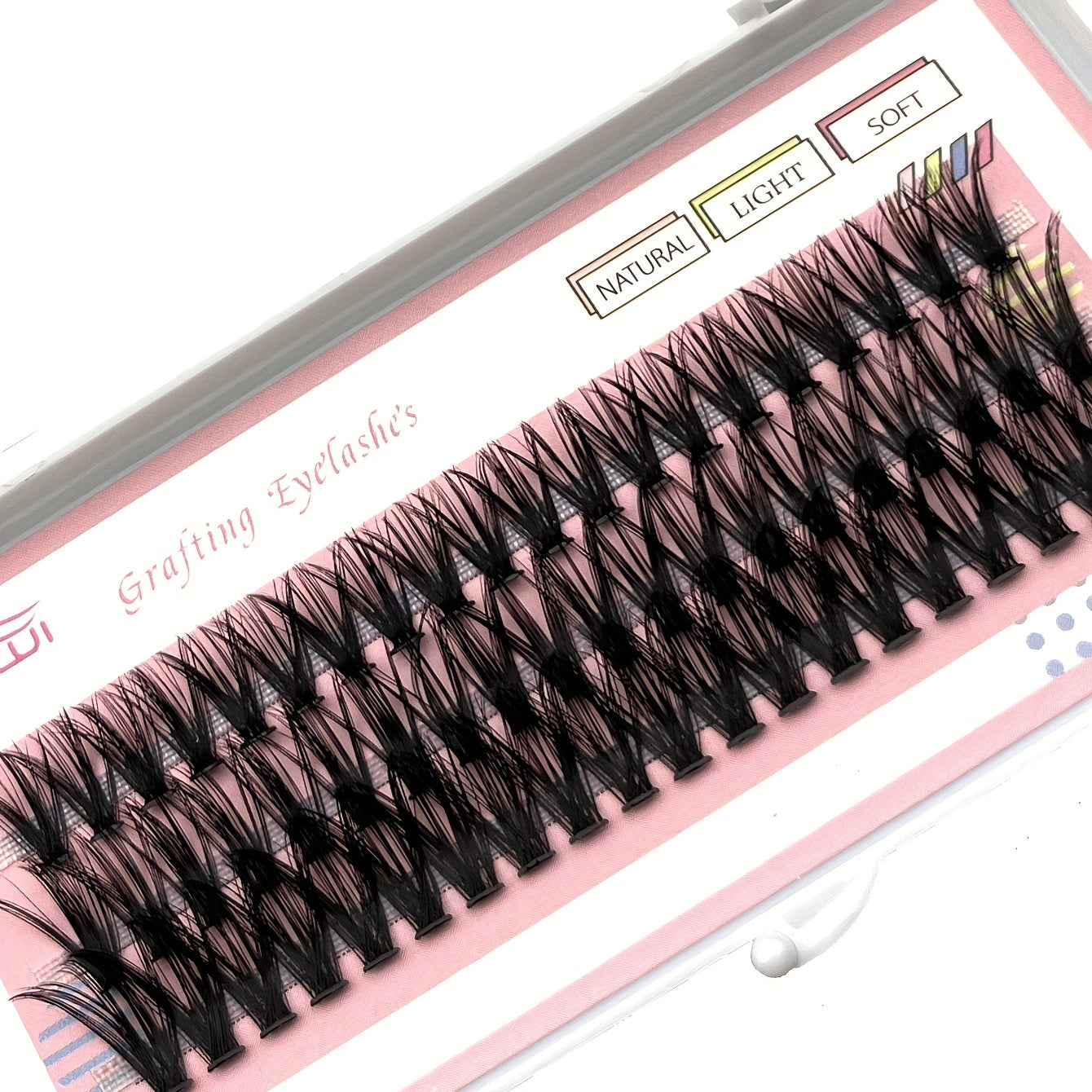 Curl Mix 12 14 16mm Cluster Lashes for DIY Eyelash Extension at Home