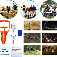 Outdoor Venom Extractor Suction Pump for Snake Mosquito Bee Stings