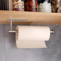 Stainless Steel Paper Towel Holder Under Cabinet