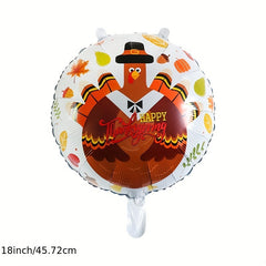 Thanksgiving Aluminum Balloon Set for Party Decoration