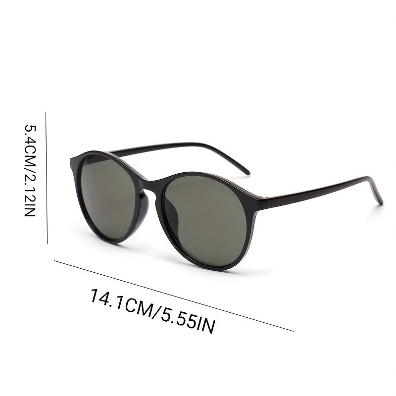 Y2K Round Sunglasses Anti Glare UV400