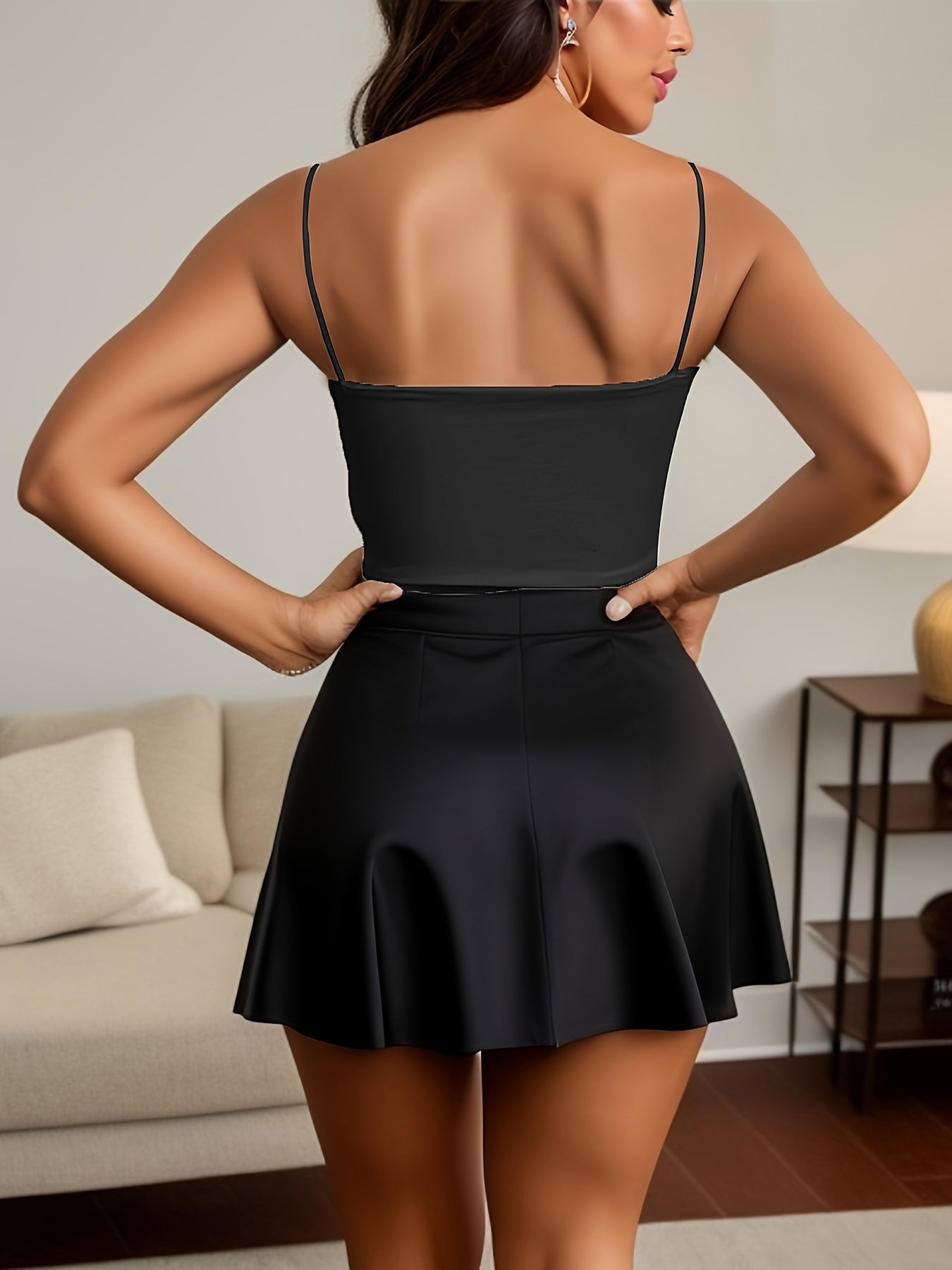 Sexy Tube Crop Cami Top Backless Vacation Stylish Top Spring Summer