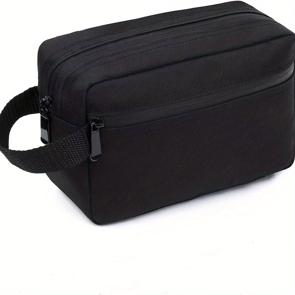 Waterproof Travel Toiletry Bag Divider Handle Shaving Brush Tools