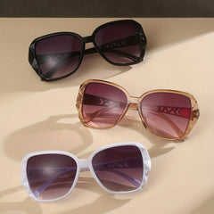 3 Pairs Large Square Sunglasses UV400 Sun Shades For Beach Travel