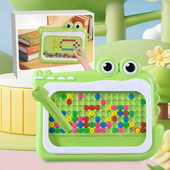 Kids' Crocodile Magnetic Drawing Board Puzzle Chessboard
