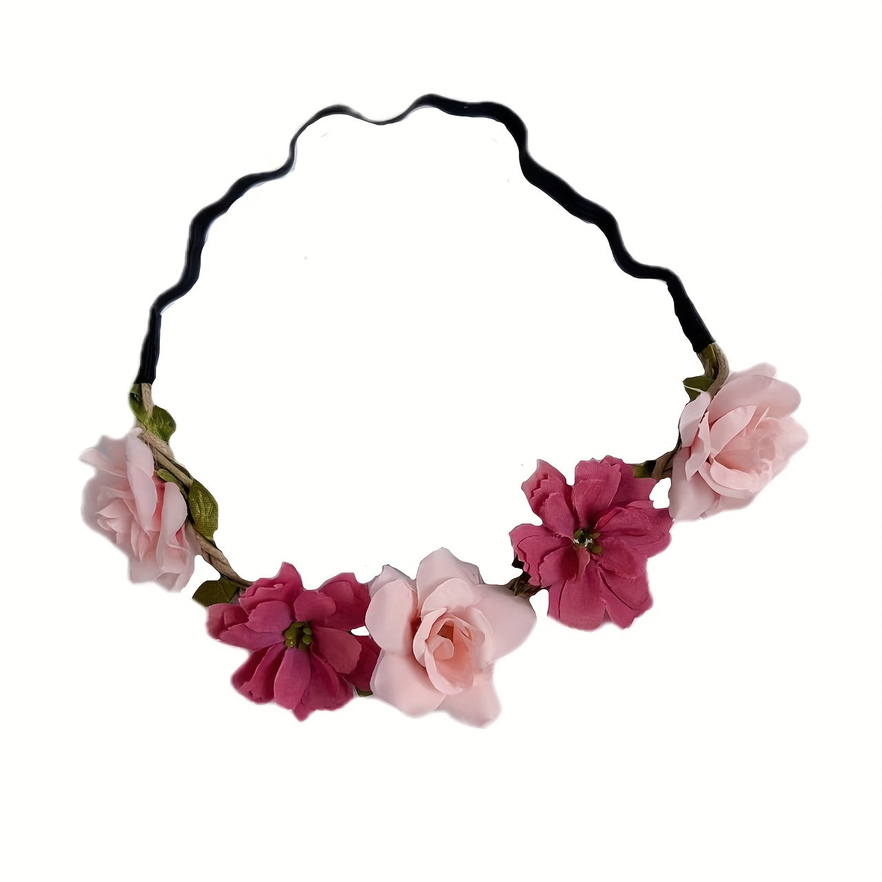 Flower Crown Garland Headpiece Floral Head Beach Flower Wedding Hair