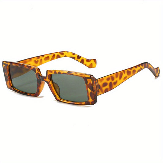 Retro Square Sunglasses UV400 Sun Shades for Beach Vacation