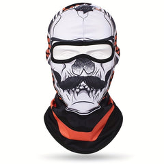 Multicolor Skull Outdoor Mask Hat for Cycling Riding