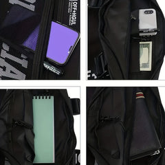 Men's Hip Hop Chest Bag Tactical Chest Rig Vest Bags
