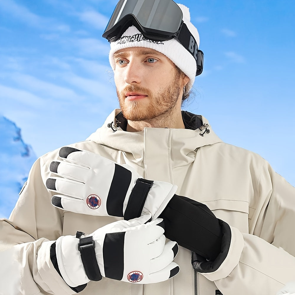 Cycling Ski Gloves Cold Weather Thermal Touch Screen Gloves