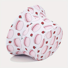 Hamburger Pattern Reversible Bucket Hat Outdoor Sunshade Basin Hat