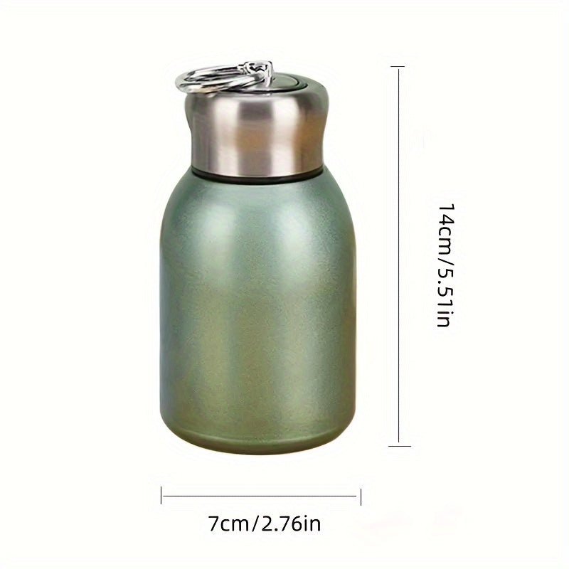Portable Mini Insulated Water Bottle 300ml Leakproof Stainless Steel