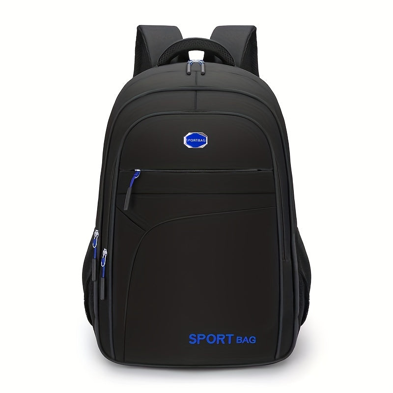 Large Capacity Men's Backpack Student Schoolbag Waterproof Travel Bag