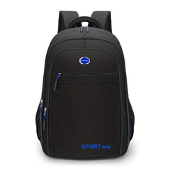 Large Capacity Men's Backpack Student Schoolbag Waterproof Travel Bag