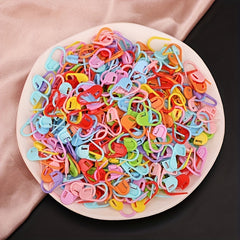 100 200pcs Mini Knitting Crochet Marker Safety Locking Stitch Markers Multicolor