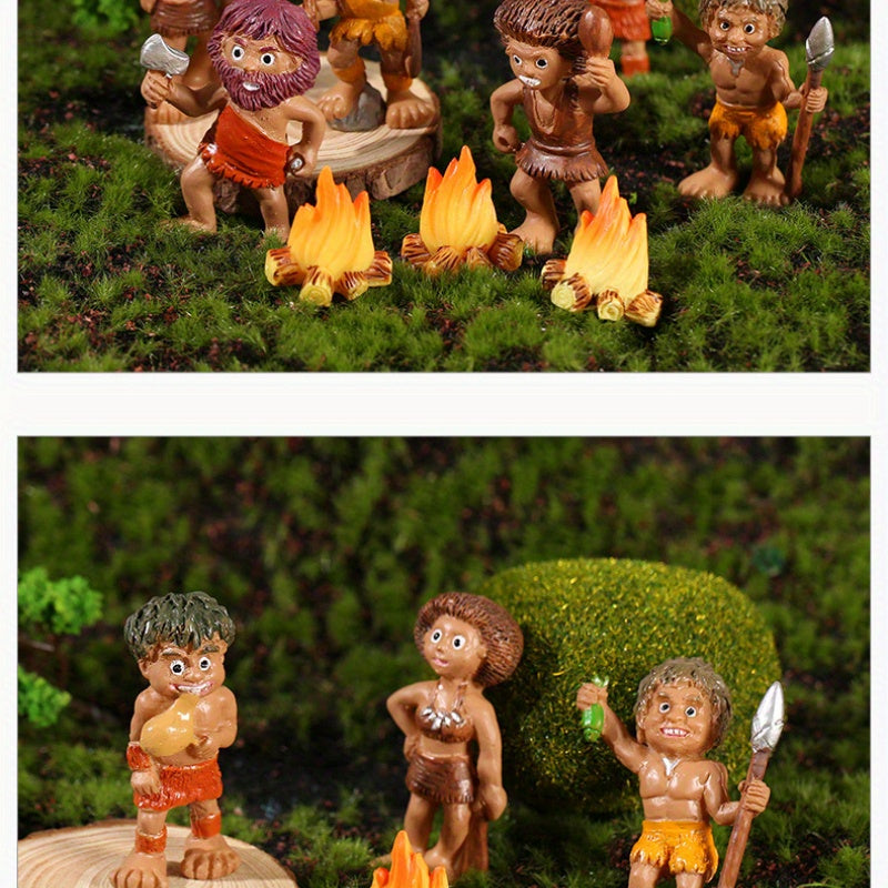 Simulated Fire Campfire Micro Landscape Ornament