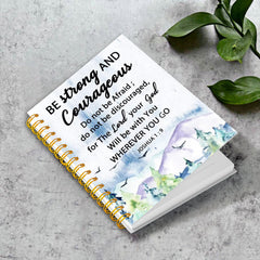Inspirational Bible Verse Notebook 13.97x21.08cm 50 Pages Spiral Bound
