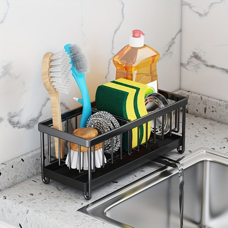 Kitchen Sponge Drain Holder Sink Rack Organizer Stand Storage