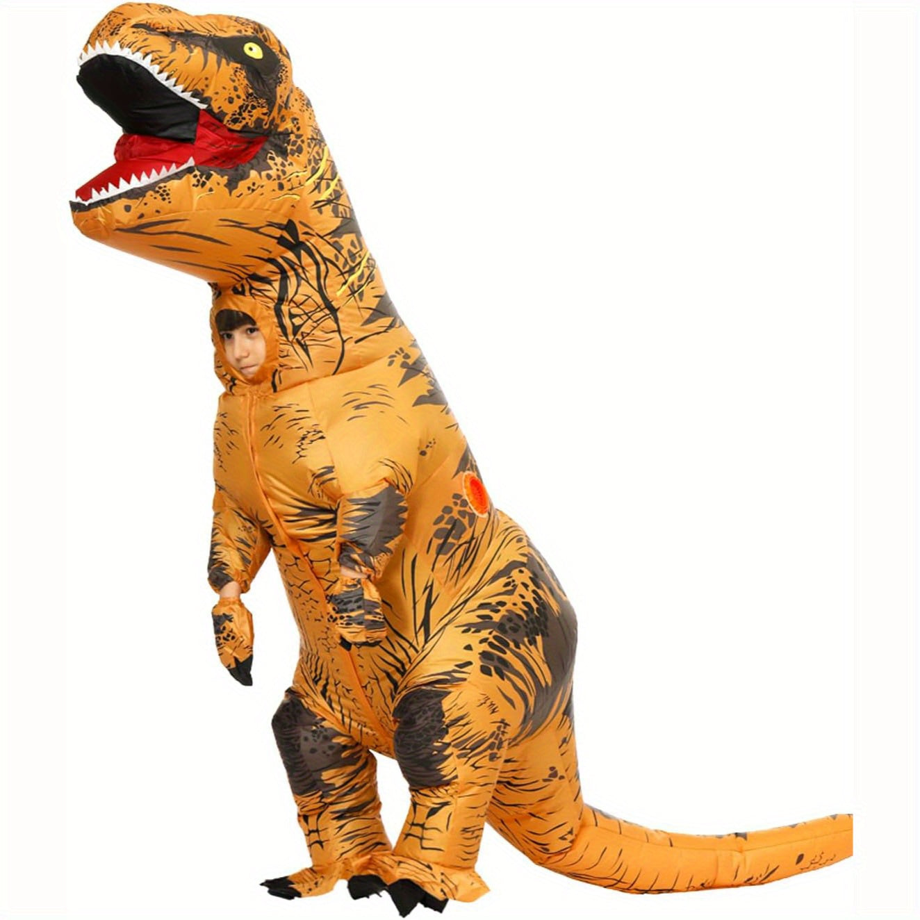 Adult T Rex Dinosaur Inflatable Costume Halloween Cosplay & Purim Party Suit