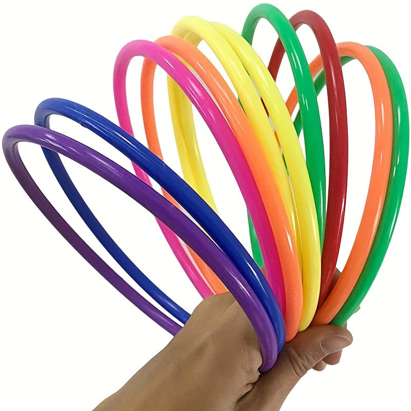10pcs Speed and Agility Practice Rings for Outdoor Fun