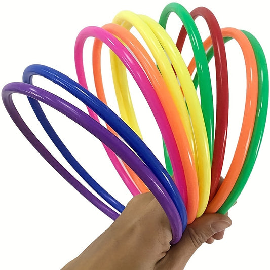 10pcs Speed and Agility Practice Rings for Outdoor Fun