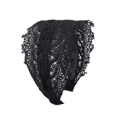 Ethnic Lace Headband Embroidered Wide Hair Accessories