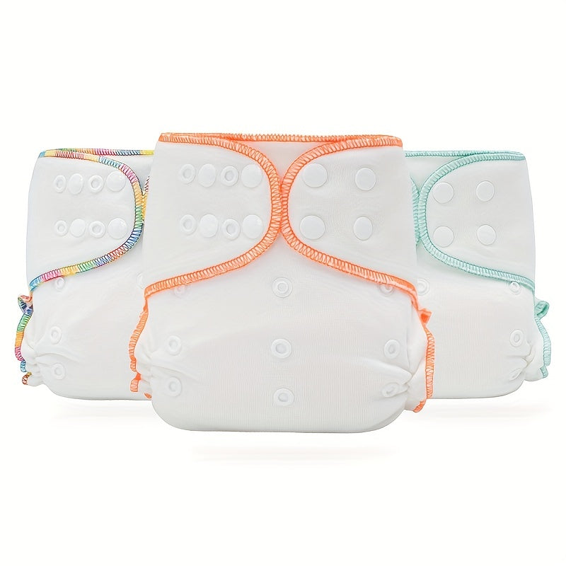 Reusable Bamboo Cotton Cloth Diaper for Baby Boys and Girls