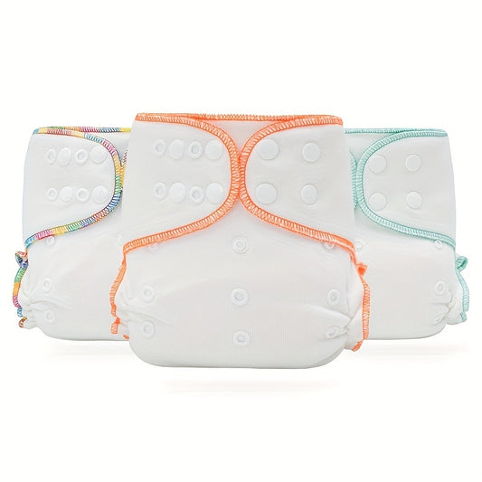 Reusable Bamboo Cotton Cloth Diaper for Baby Boys and Girls