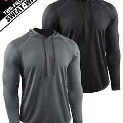 Men's Quick-drying Compression Hoodie Outdoor Sports Top