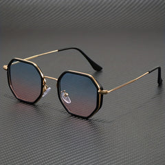 Ombre Polygon Sunglasses UV400 Sun Shades for Driving Beach Travel