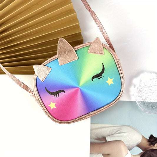 Kids Unicorn Crossbody Bag for Girls, Shoulder Bag