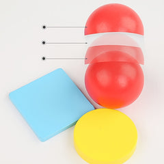 Wooden Ball Sorting Toy Matching Puzzle 3 Holes - Festive Gift